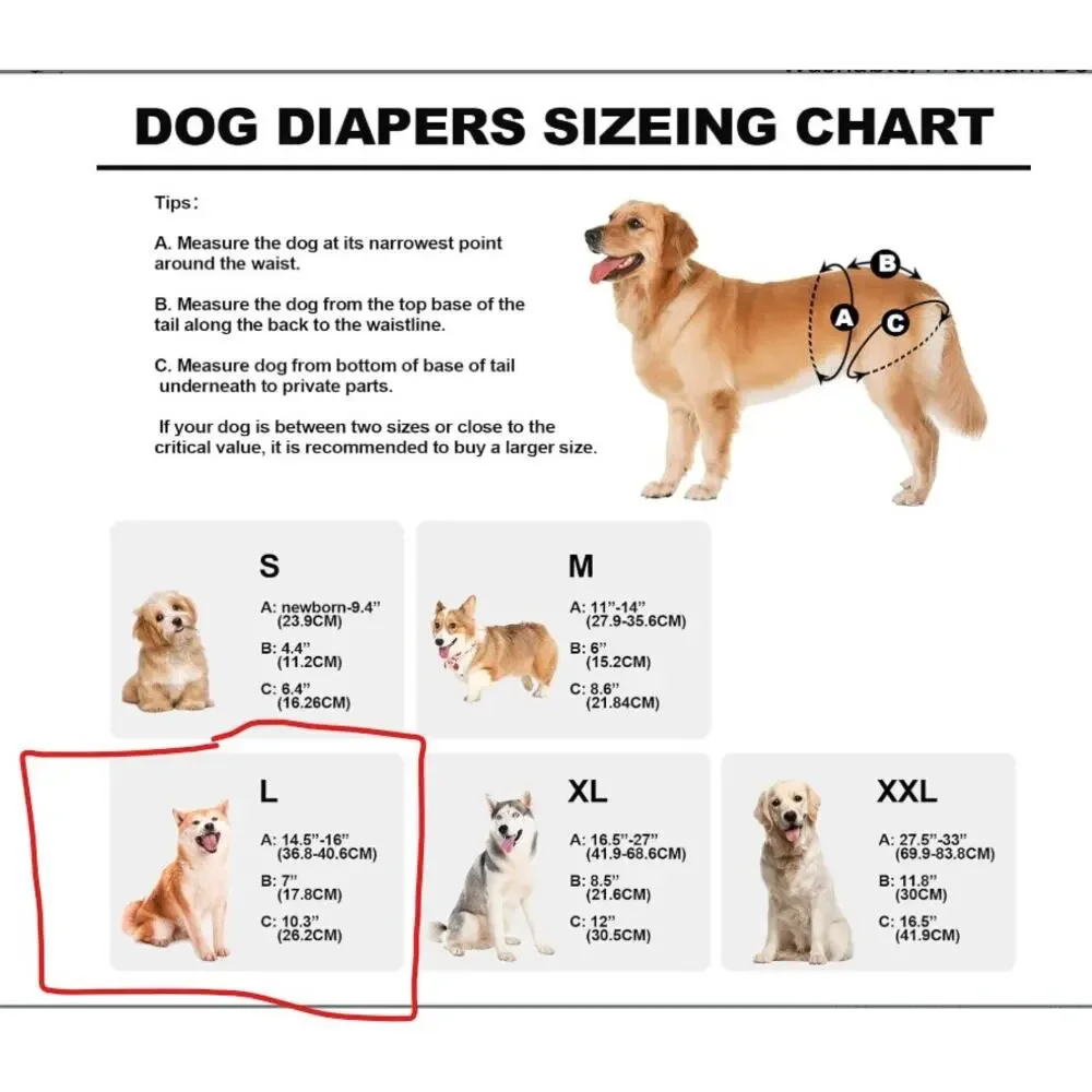 Cute Tie-Dye Dog Diapers for Girls – Ruffle Skirt, Tail Hole, Set of 4